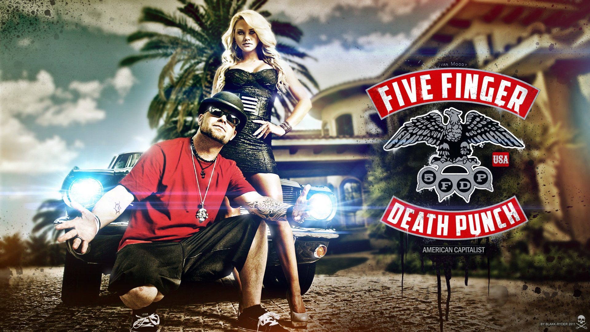 Download full hd 1080p Five Finger Death Punch (FFDP) computer wallpaper ID:42871 for free