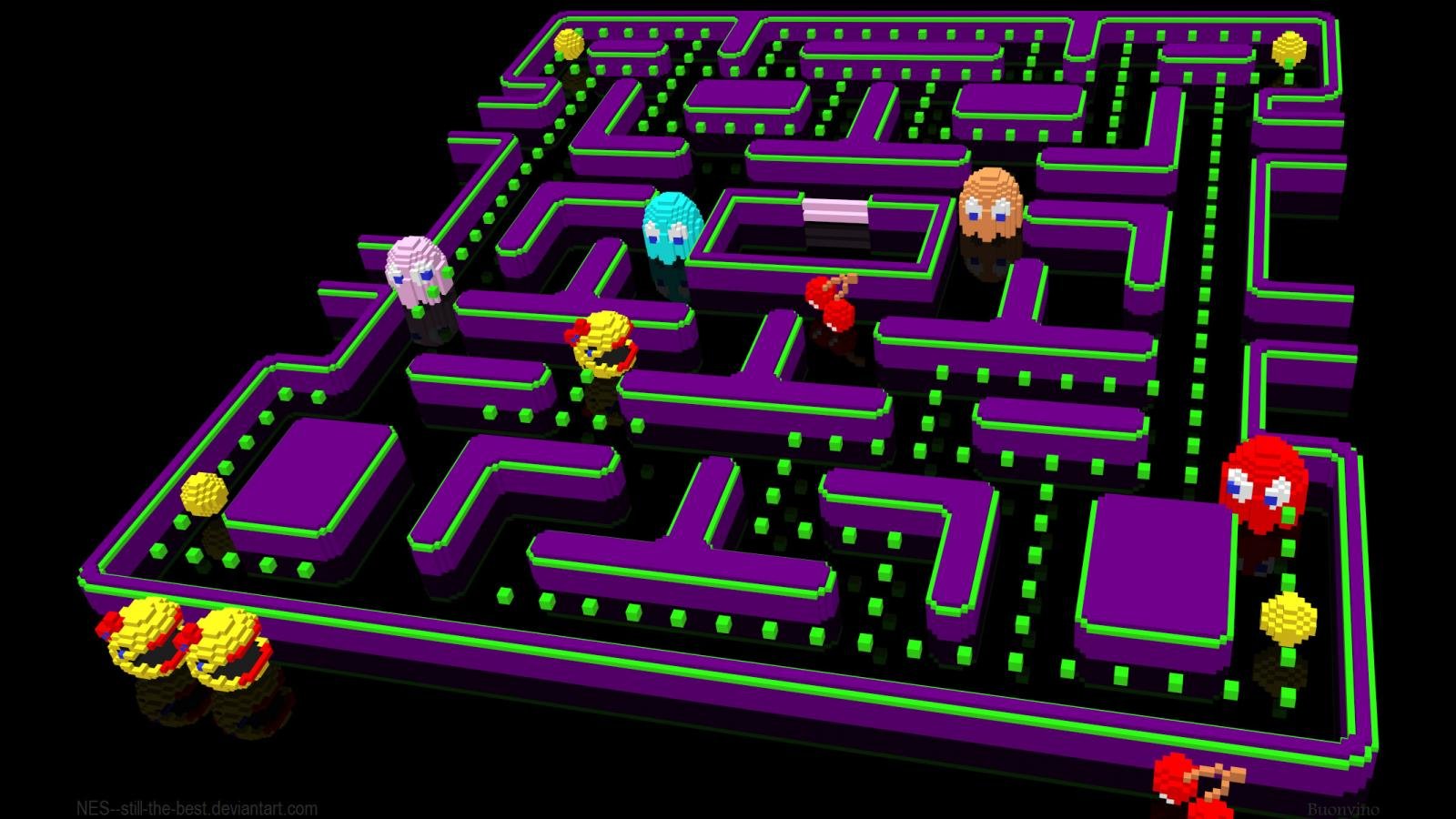 Awesome Pac-Man free wallpaper ID:231911 for hd 1600x900 PC