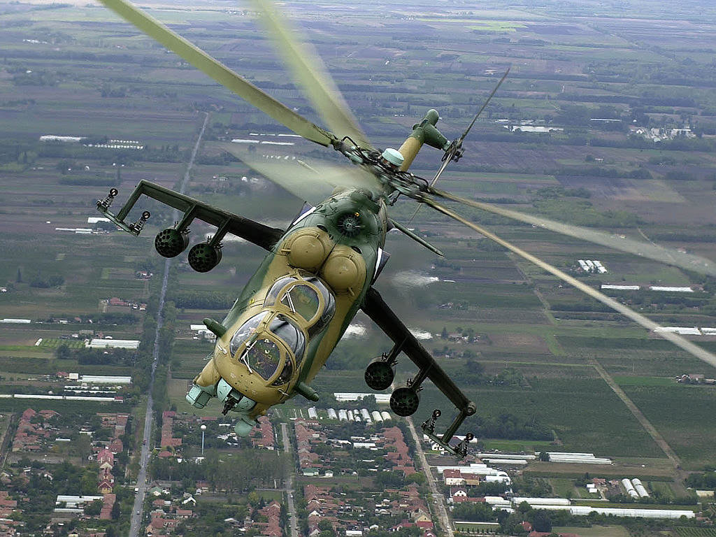 Best Mil Mi-24 background ID:269774 for High Resolution hd 1024x768 computer