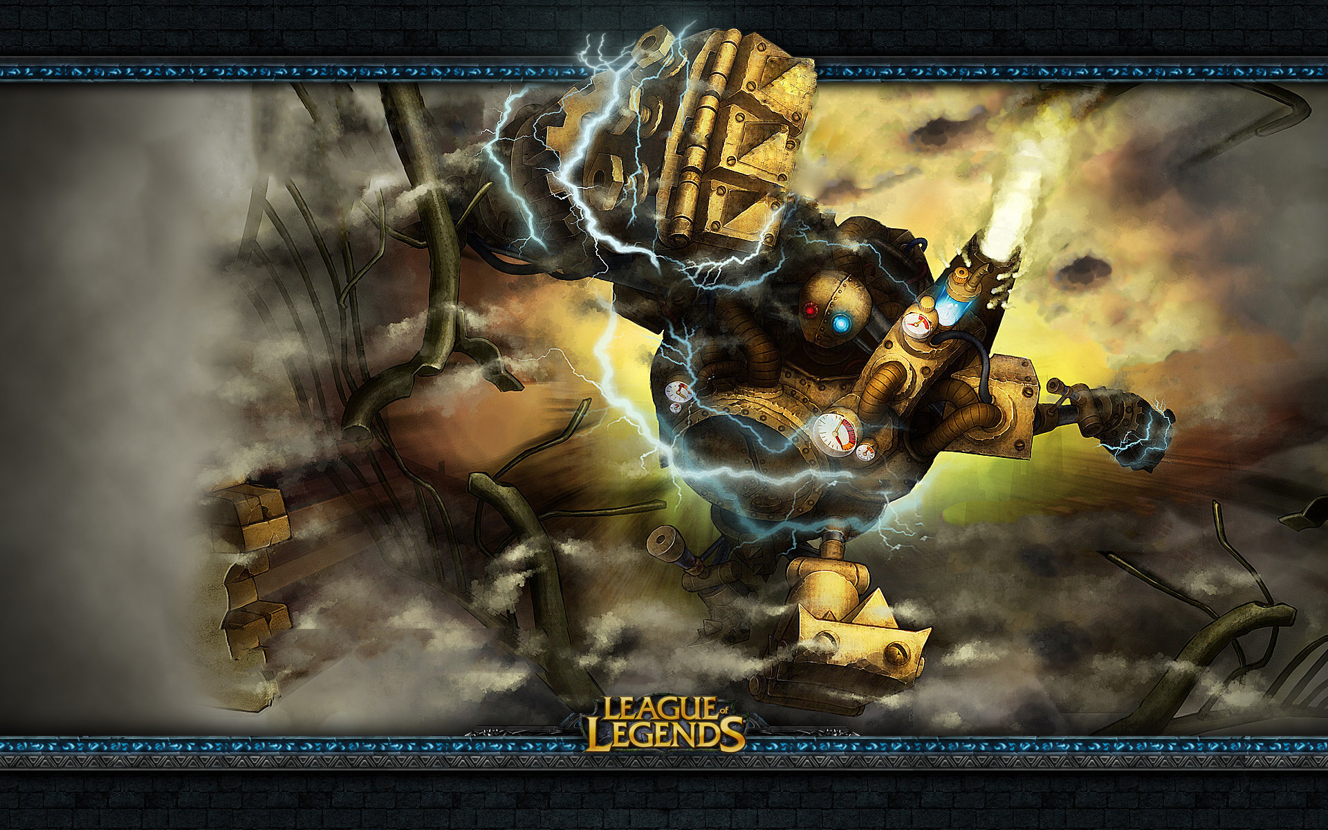 Free download Blitzcrank (League Of Legends) wallpaper ID:172475 hd 1920x1200 for desktop