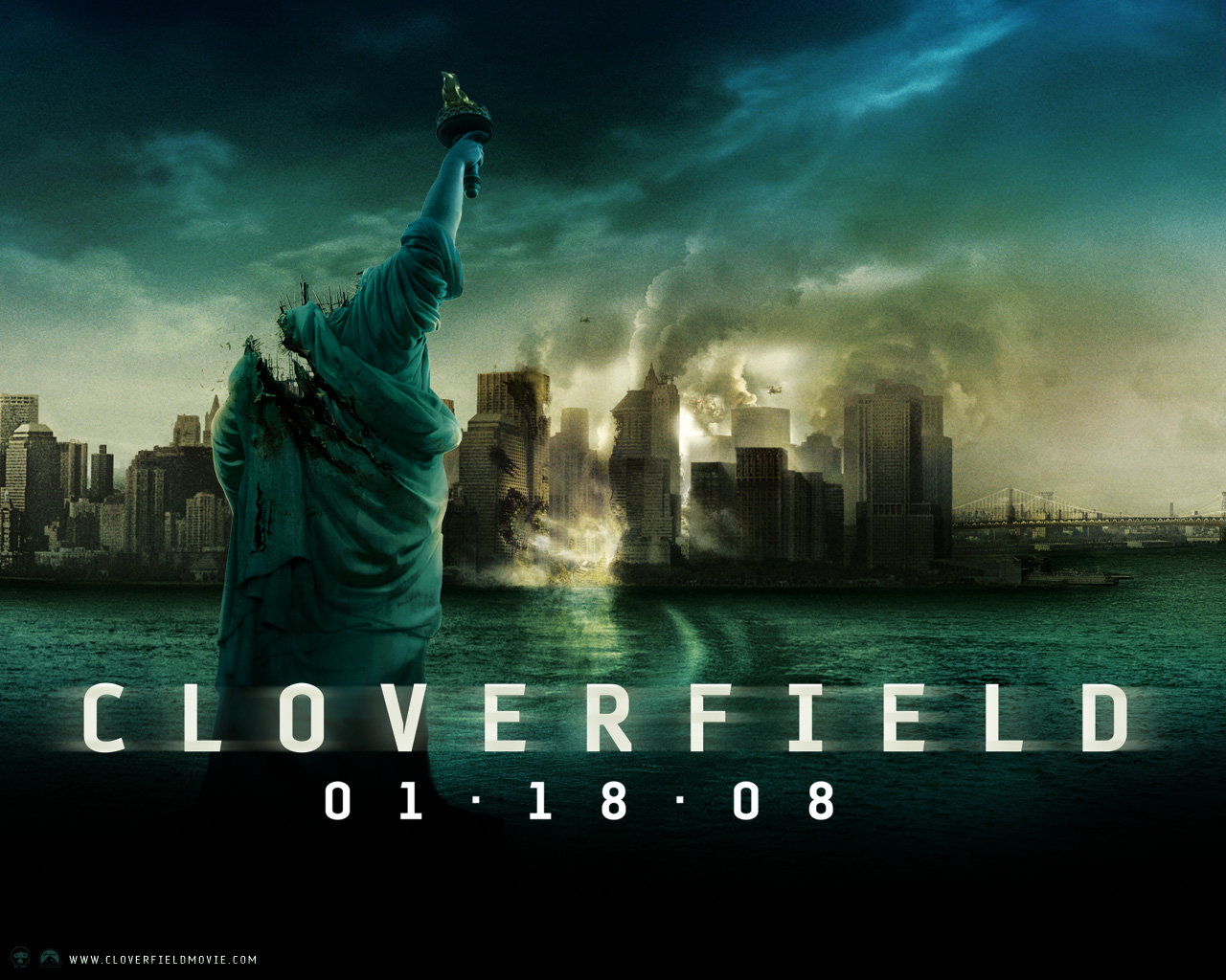 Download hd 1280x1024 Cloverfield PC background ID:409001 for free