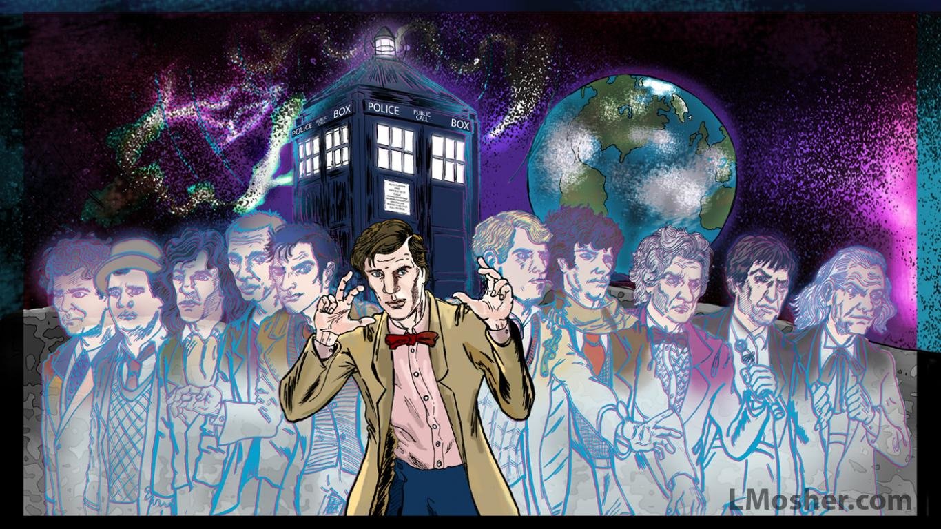 Awesome Doctor Who free wallpaper ID:95558 for 1366x768 laptop desktop