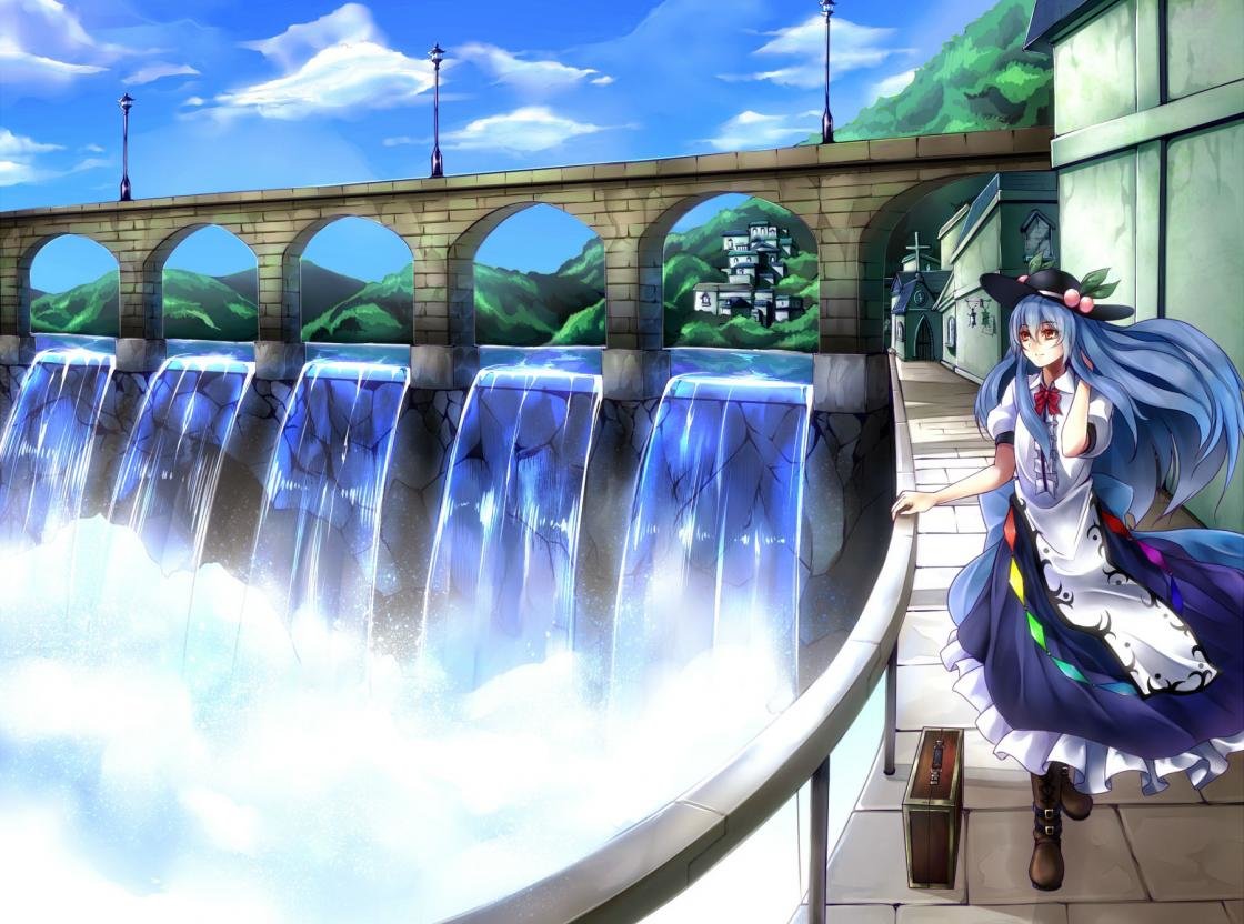 Best Tenshi Hinanawi background ID:222102 for High Resolution hd 1120x832 desktop