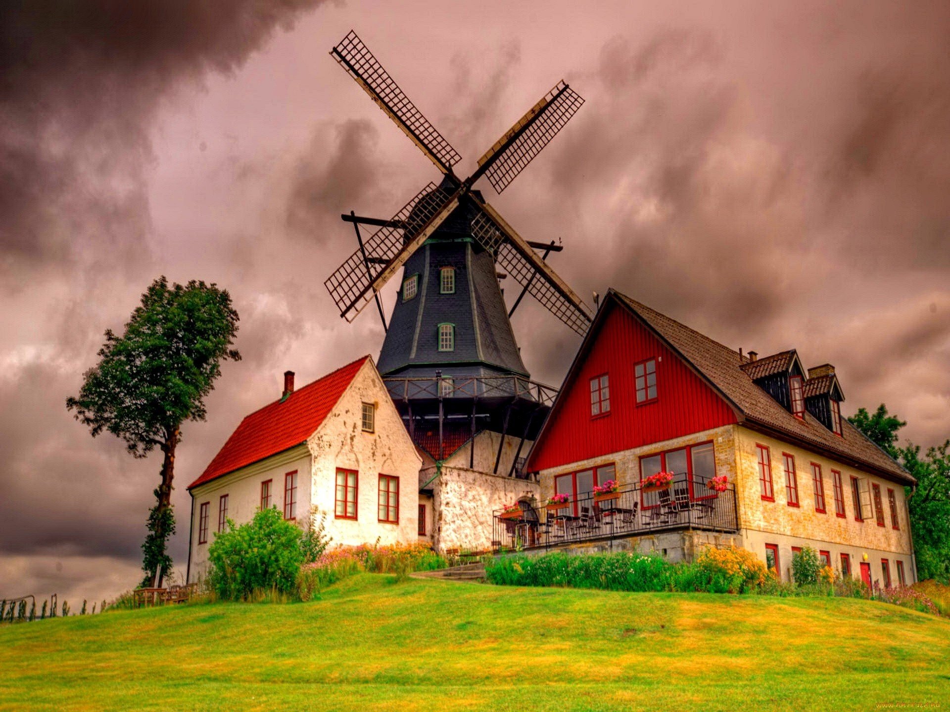 Awesome Windmill free background ID:482560 for hd 1920x1440 desktop