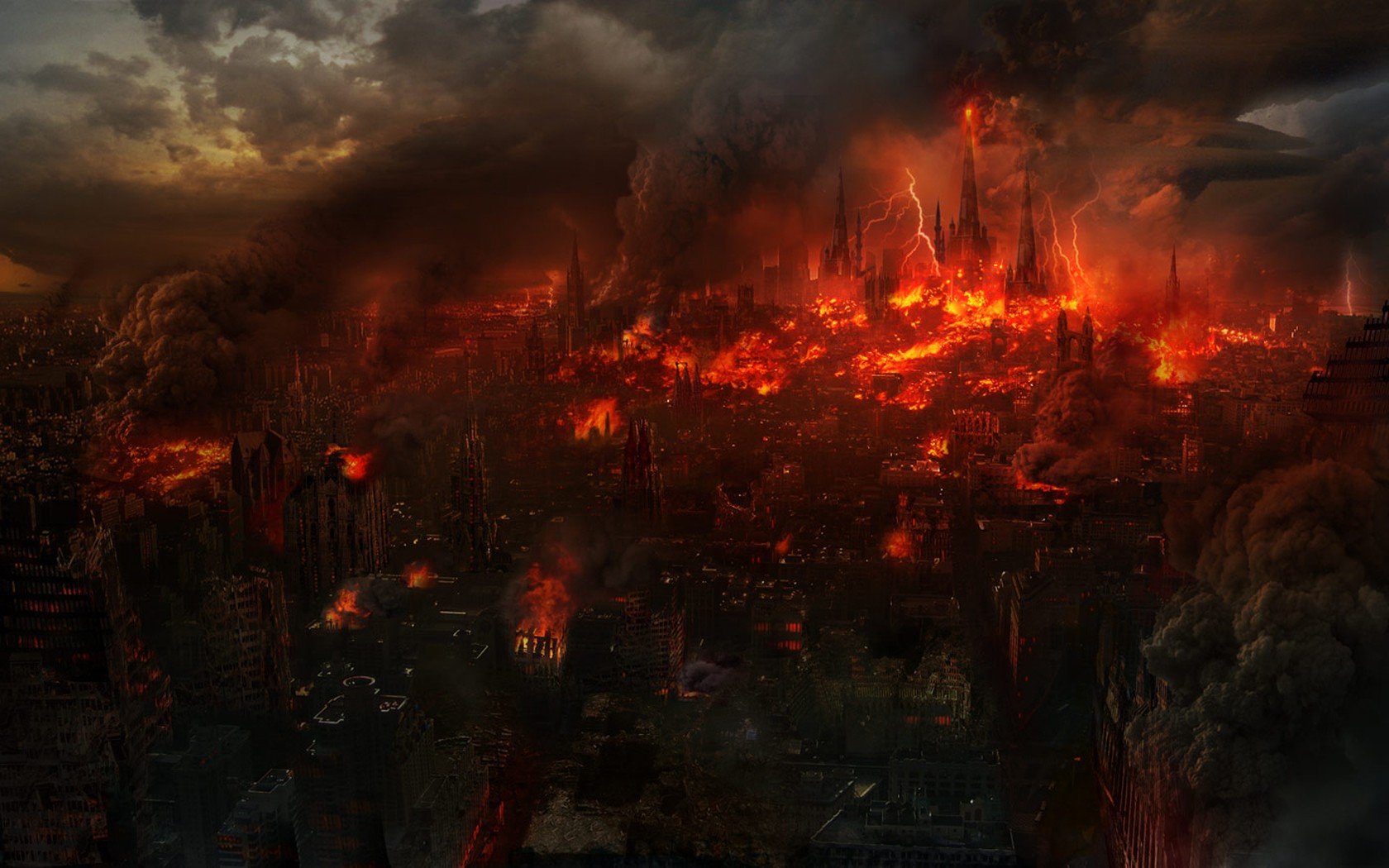 Free download Apocalyptic background ID:47408 hd 1680x1050 for desktop