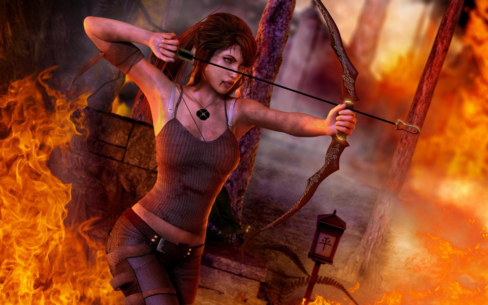 High resolution Tomb Raider (Lara Croft) hd 1680x1050 wallpaper ID:437129 for computer