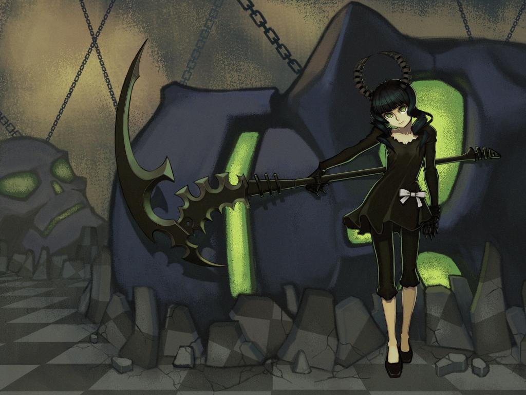 Free Dead Master (Black Rock Shooter) high quality background ID:453508 for hd 1024x768 PC
