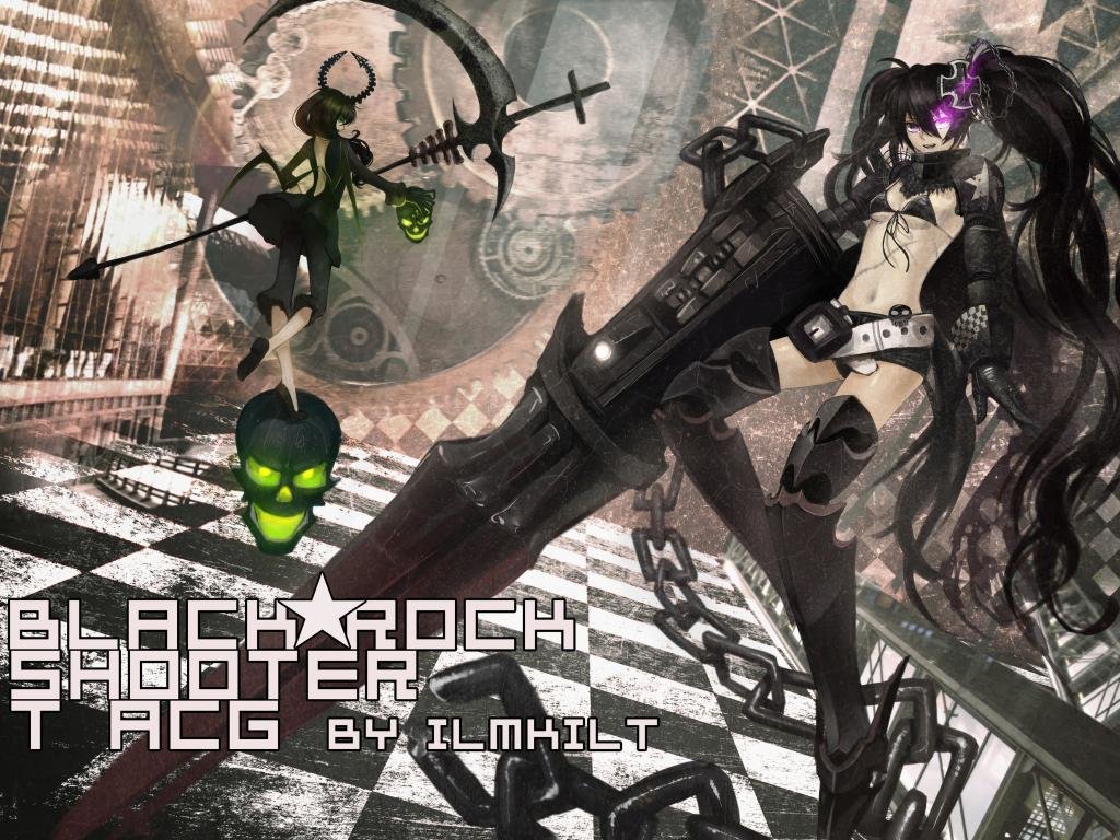 Free download Dead Master (Black Rock Shooter) wallpaper ID:454115 hd 1024x768 for PC