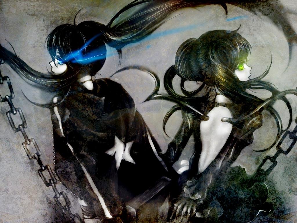 Awesome Dead Master (Black Rock Shooter) free wallpaper ID:454892 for hd 1024x768 computer