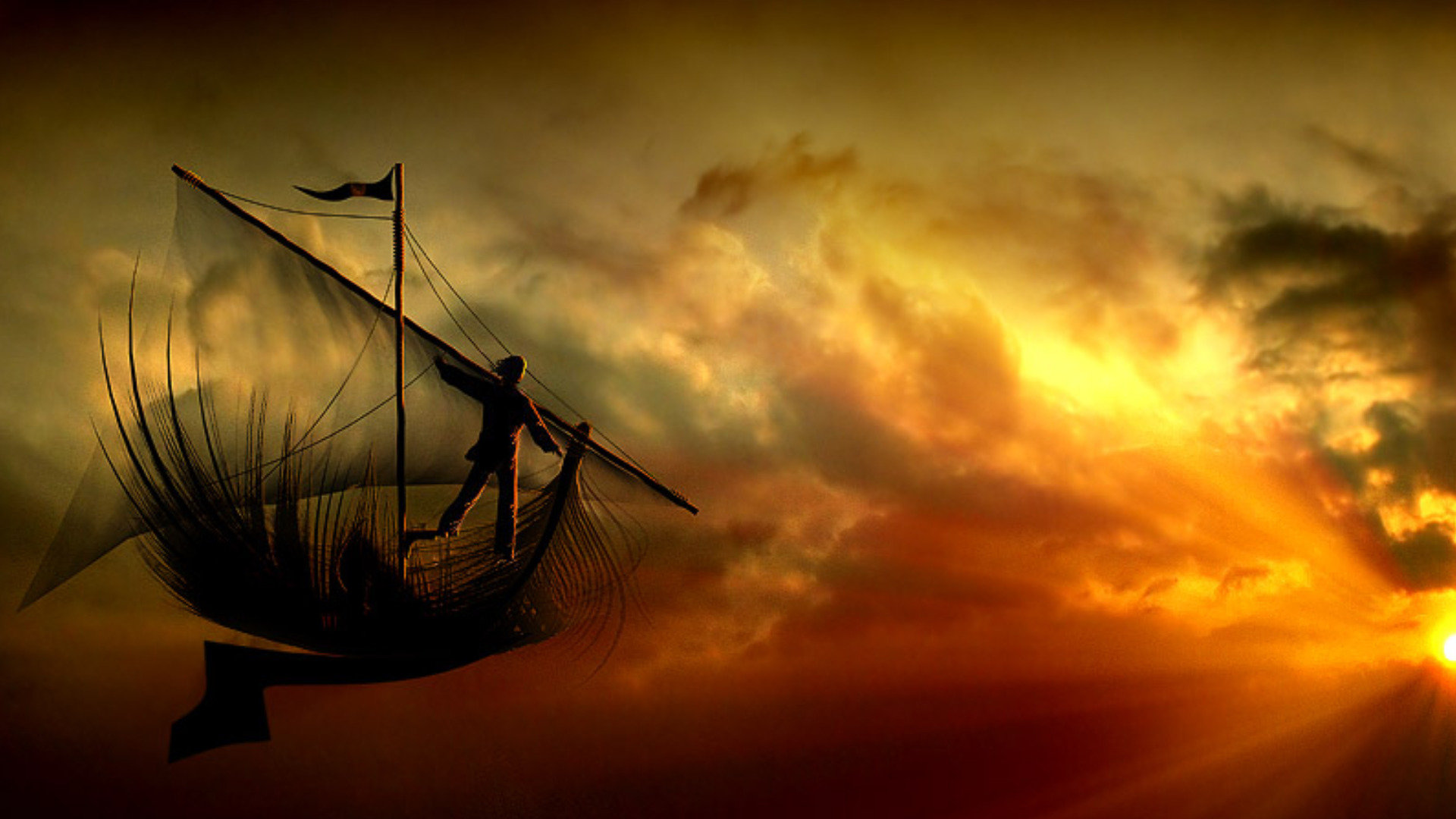 Best Fantasy ship wallpaper ID:194928 for High Resolution hd 1920x1080 PC