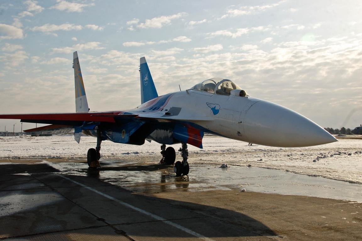 Free download Sukhoi Su-27 background ID:20509 hd 1152x768 for desktop