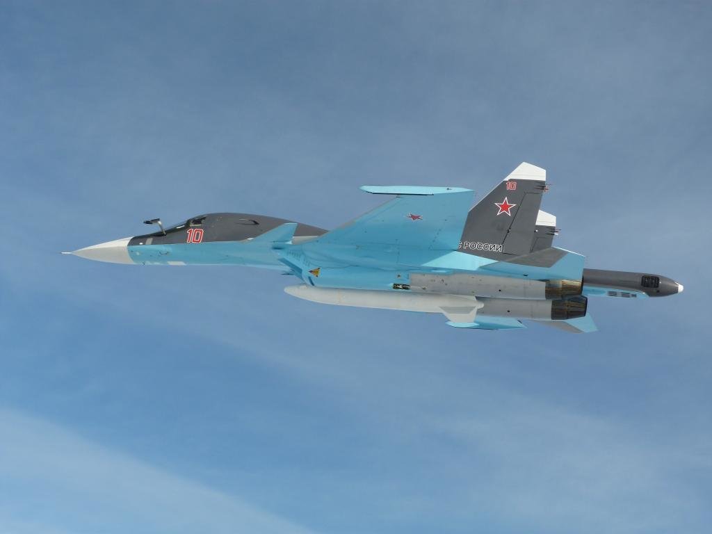 Free Sukhoi Su-34 high quality wallpaper ID:131803 for hd 1024x768 computer