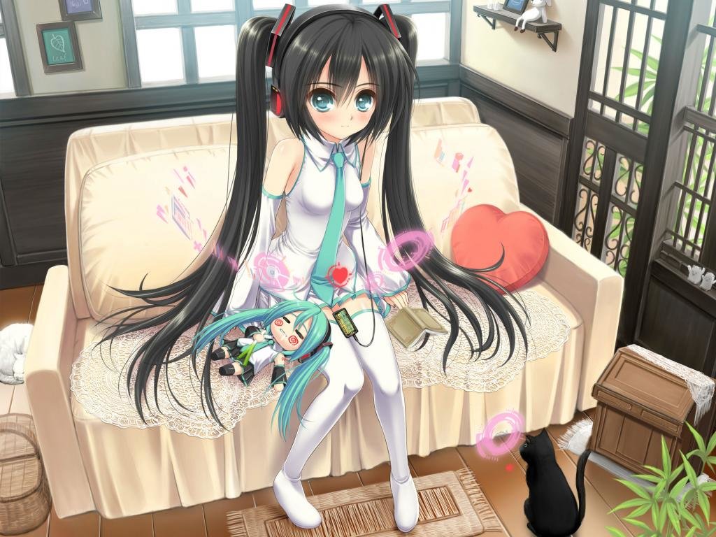 Free Hatsune Miku high quality background ID:1790 for hd 1024x768 PC