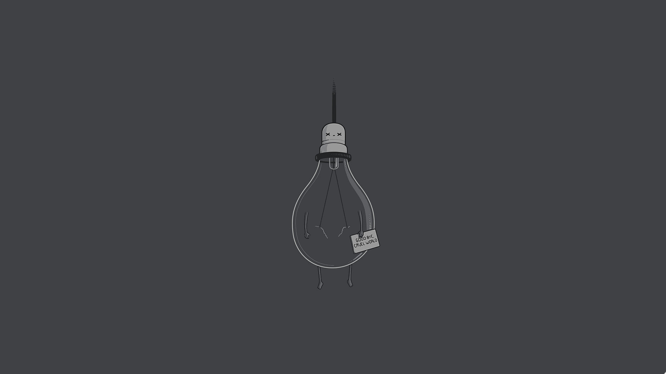 Download hd 2560x1440 Lightbulb PC background ID:134770 for free