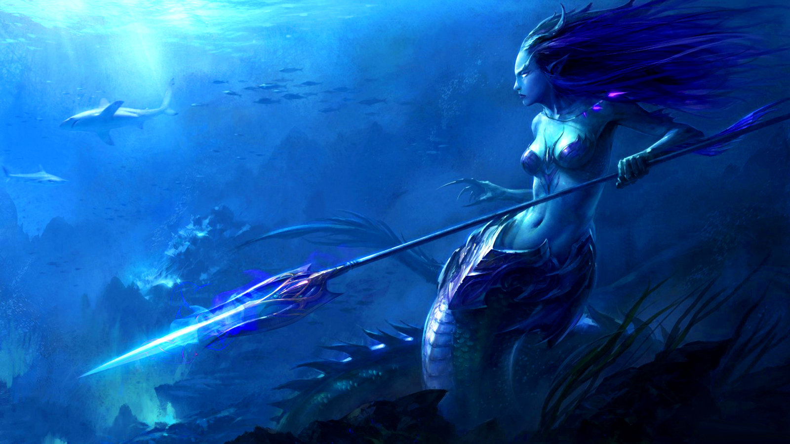 Awesome Mermaid free background ID:329334 for hd 1600x900 desktop