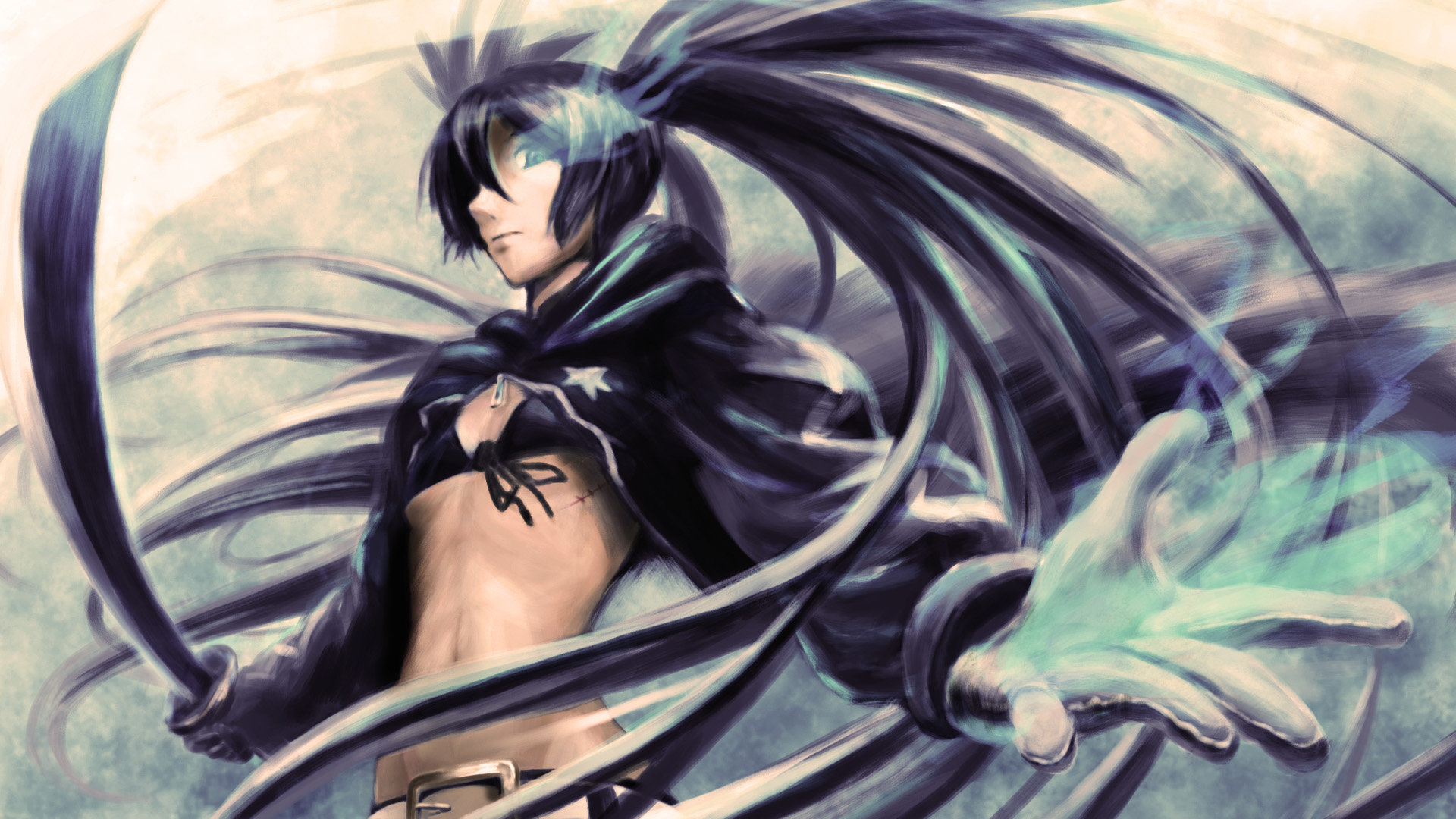 Awesome Black Rock Shooter free background ID:454153 for full hd 1080p desktop