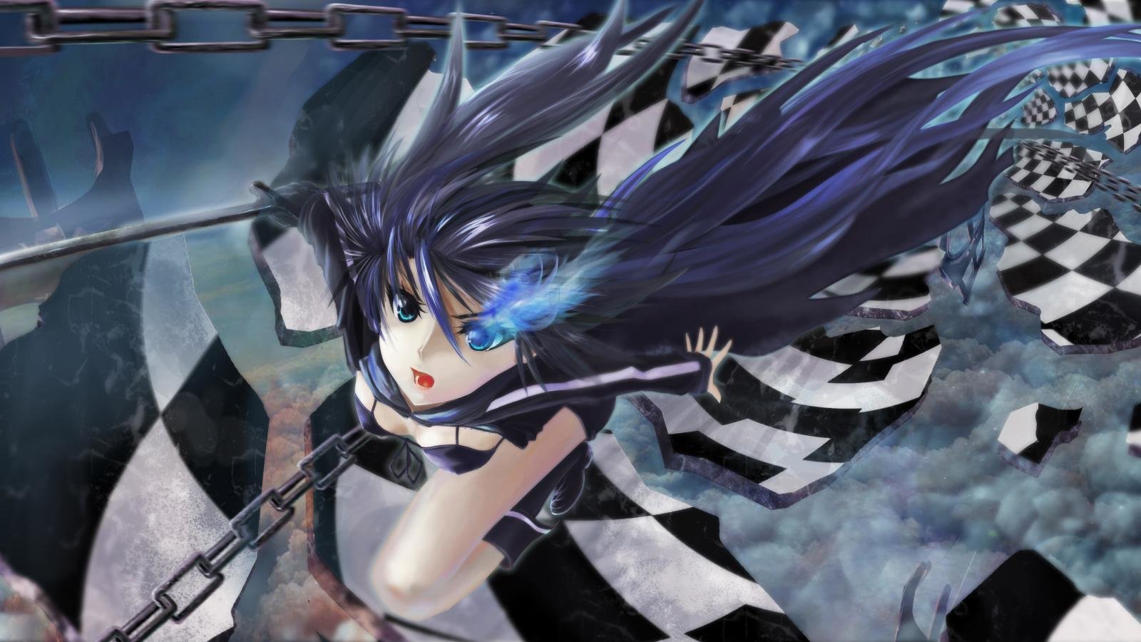 Awesome Black Rock Shooter free background ID:453617 for hd 1600x900 computer