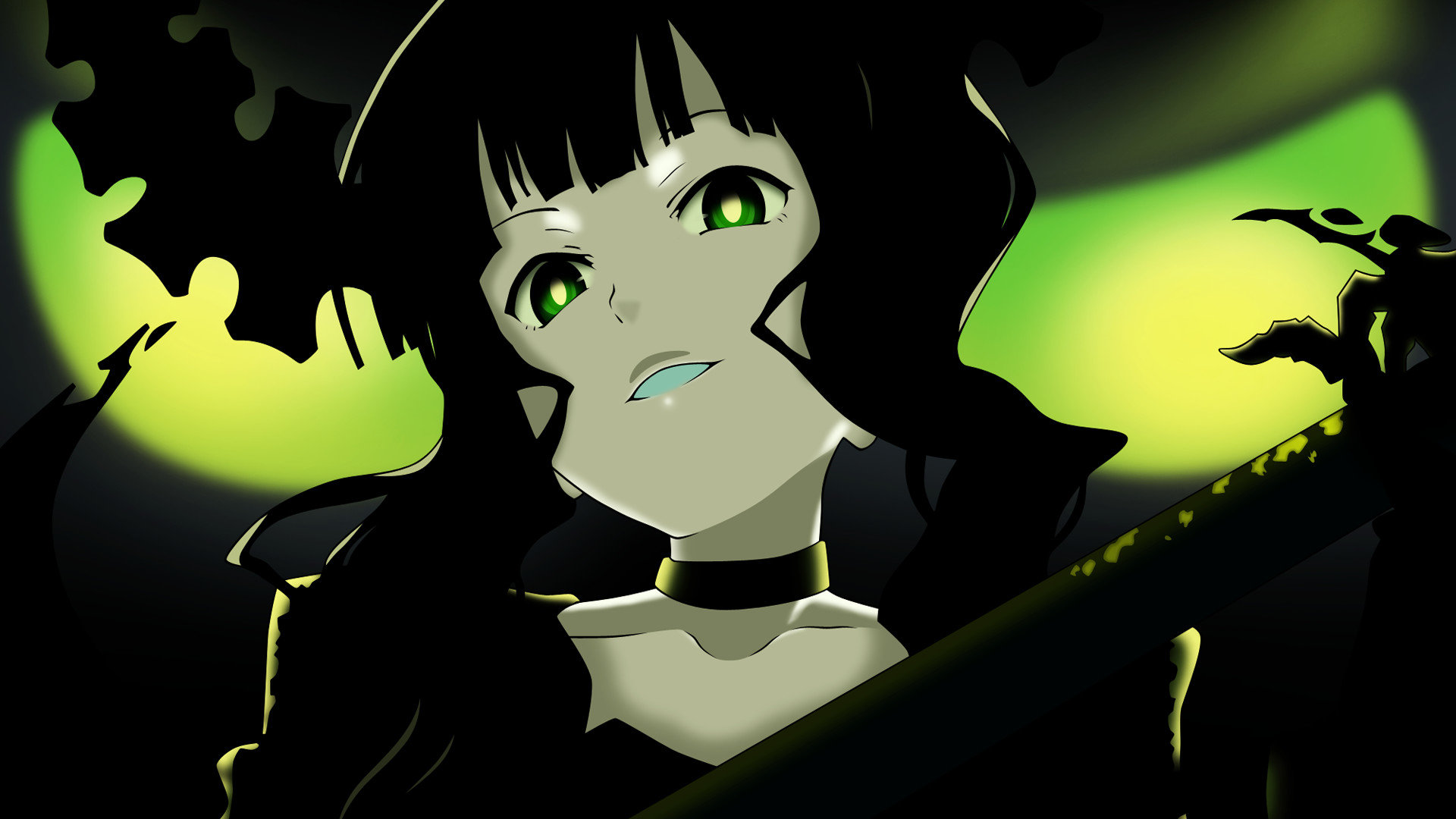Awesome Dead Master (Black Rock Shooter) free background ID:453534 for hd 1920x1080 PC