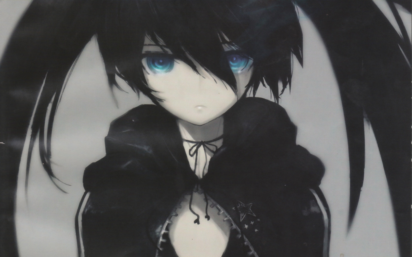 Free download Black Rock Shooter background ID:454800 hd 1440x900 for PC