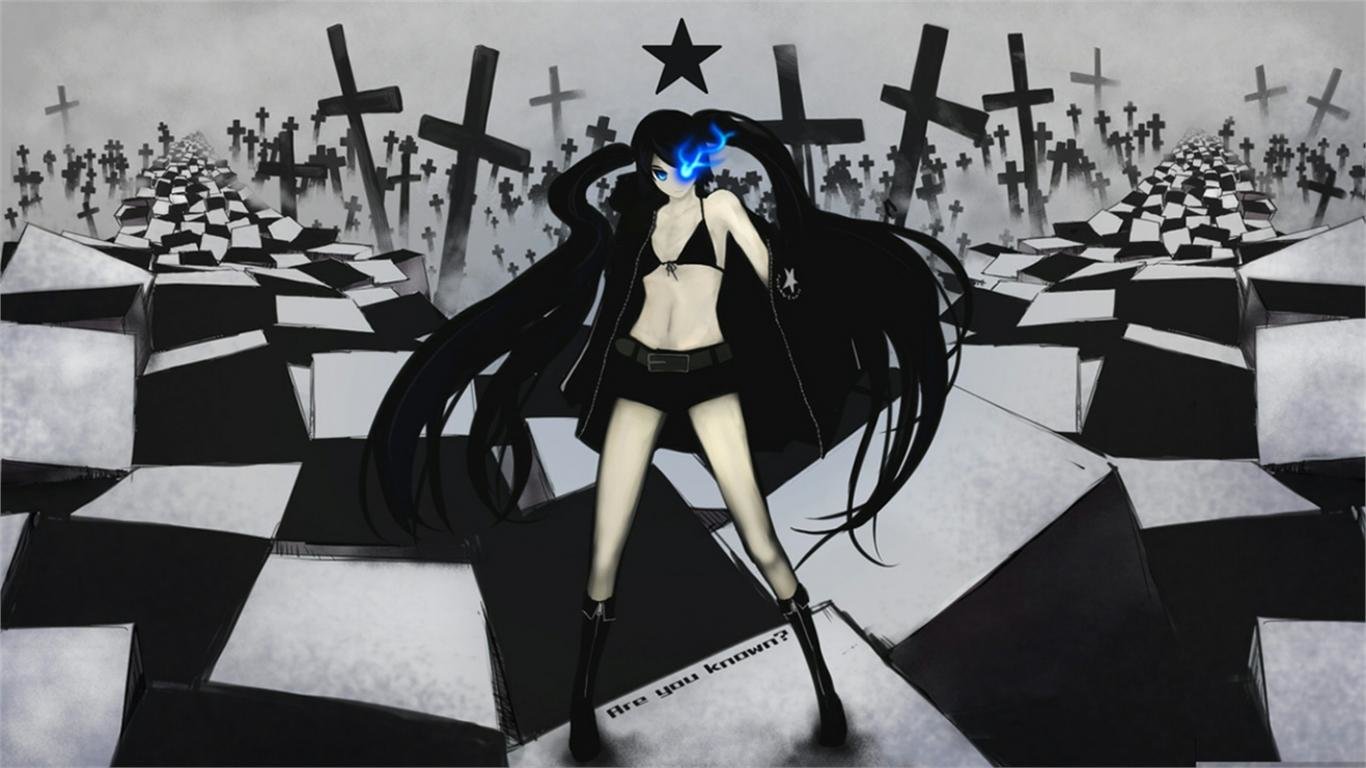 High resolution Black Rock Shooter laptop background ID:454604 for computer