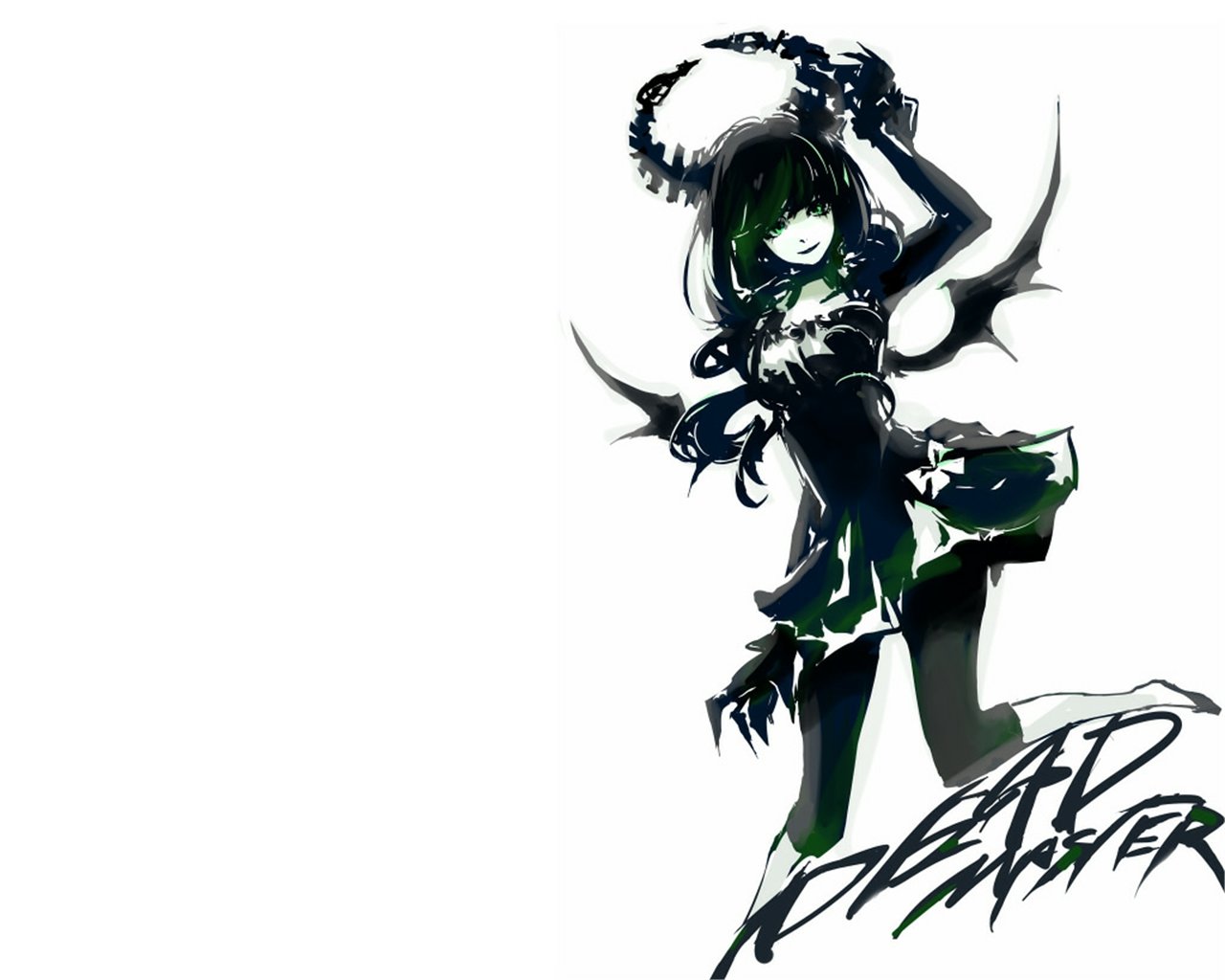 Download hd 1280x1024 Dead Master (Black Rock Shooter) computer background ID:454347 for free