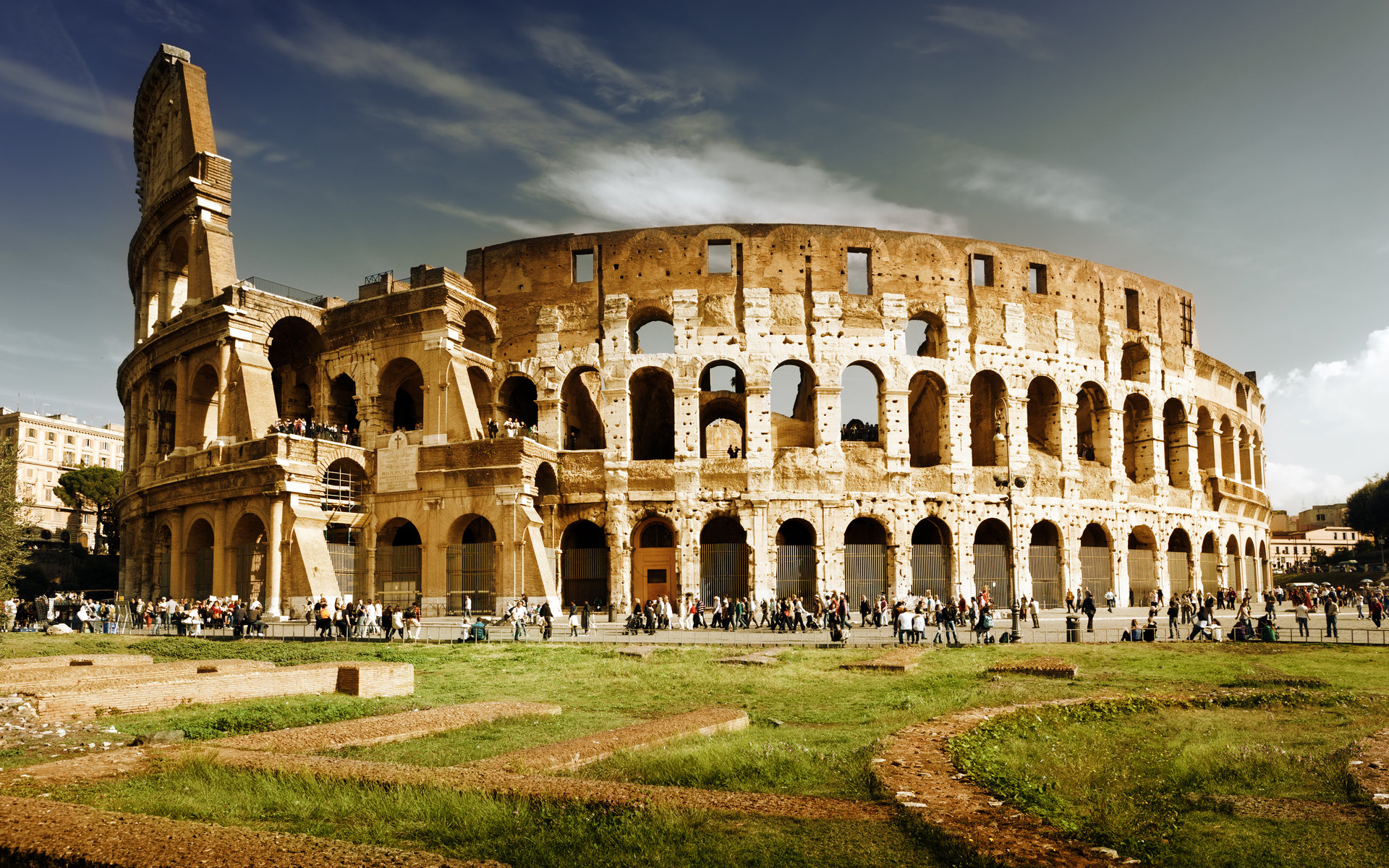 Download hd 1920x1200 Colosseum desktop background ID:488787 for free