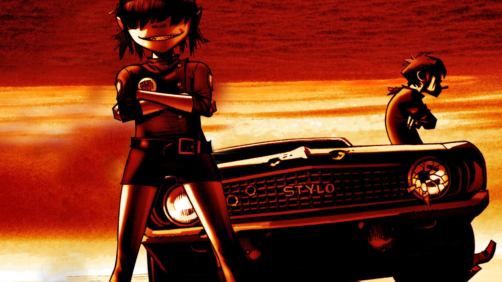 Best Gorillaz background ID:273568 for High Resolution hd 1080p PC