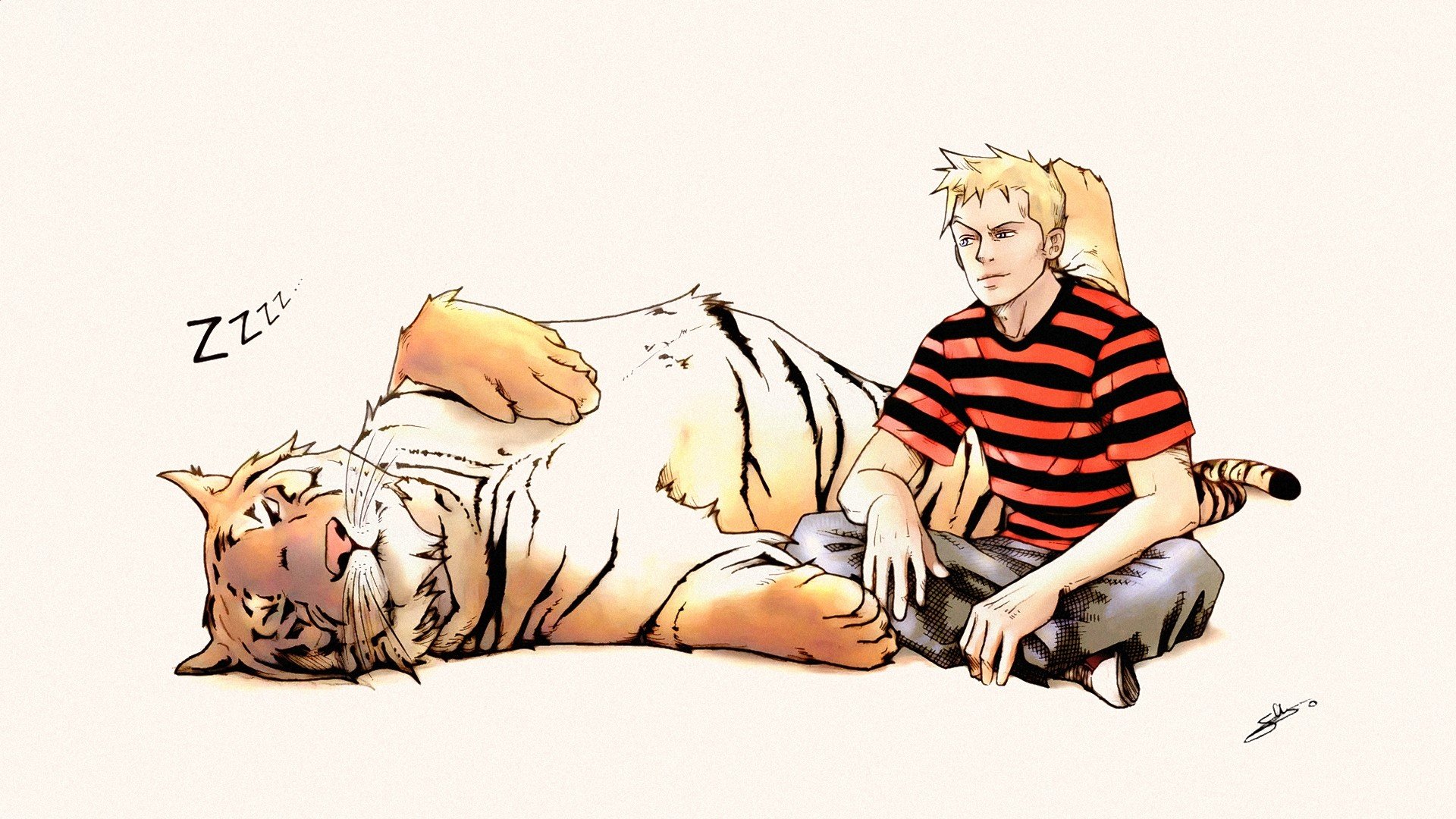 High resolution Calvin and Hobbes hd 1080p background ID:211372 for PC