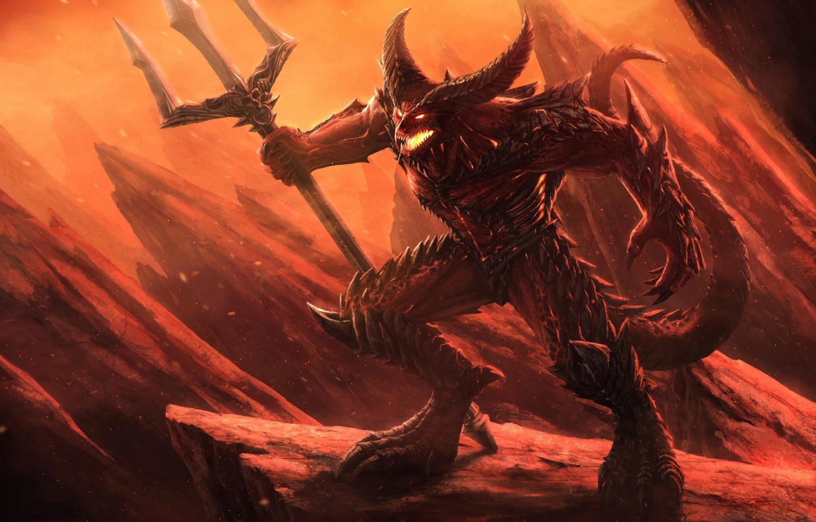 Download hd 1600x1024 Demon PC background ID:12133 for free