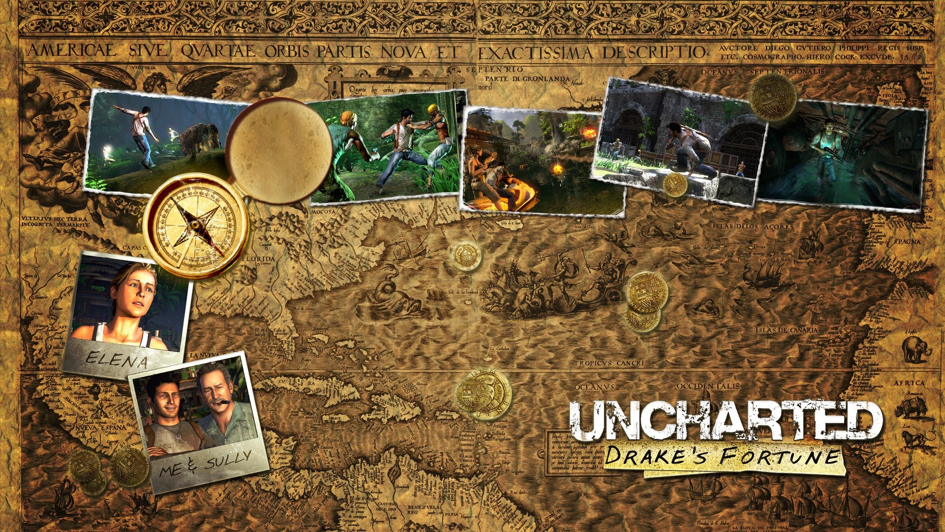 Free Uncharted: Drake's Fortune high quality wallpaper ID:497750 for full hd PC