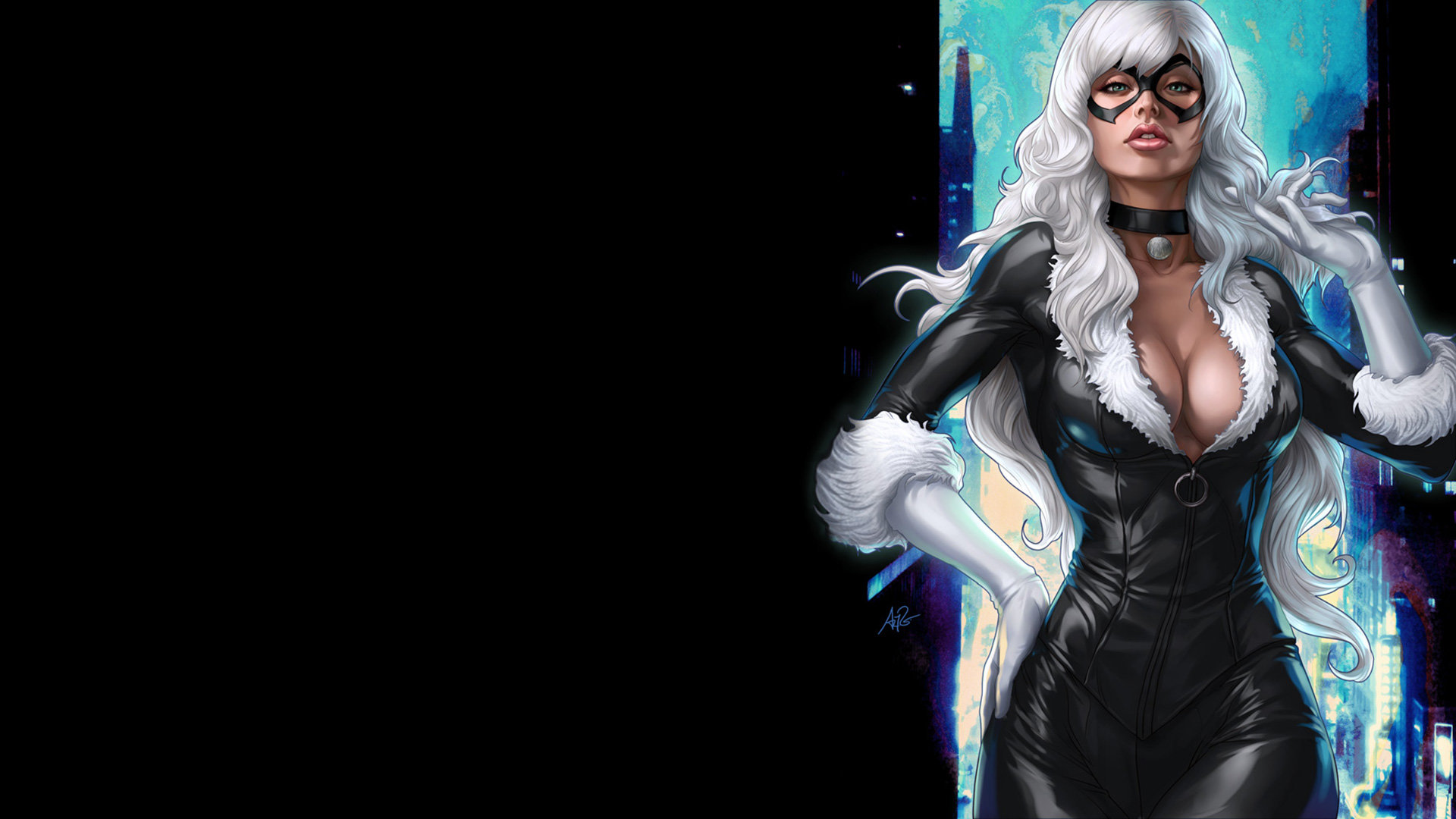 Awesome Black Cat Comics free wallpaper ID:59174 for 1080p computer