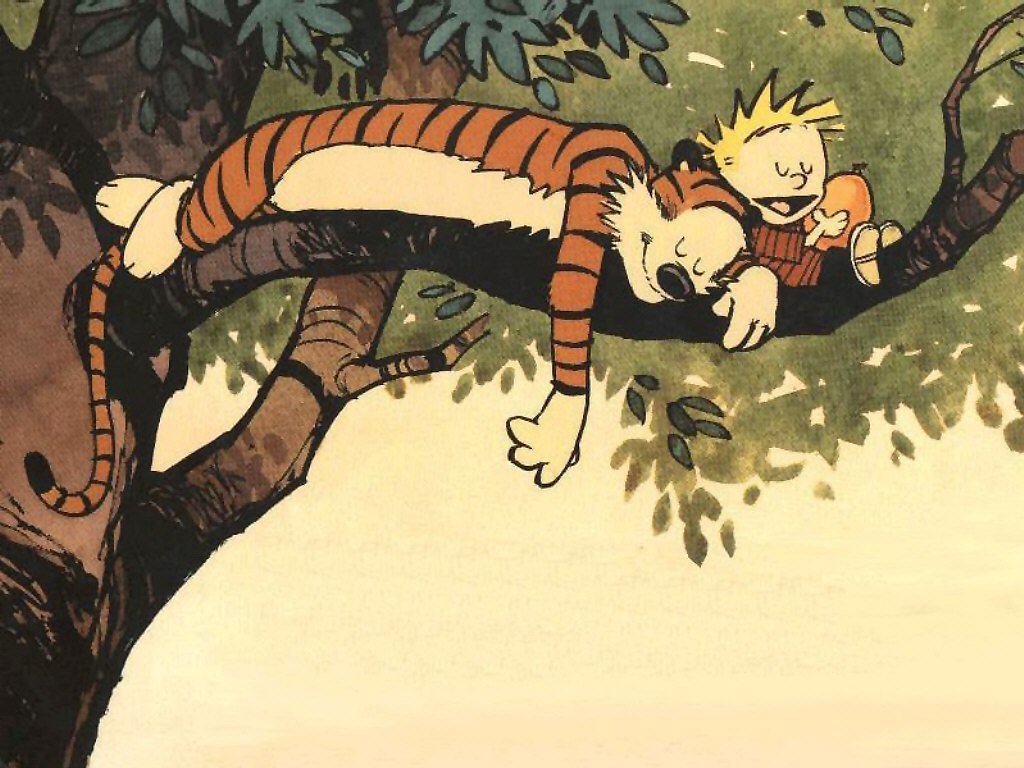 Free download Calvin and Hobbes wallpaper ID:211333 hd 1024x768 for PC