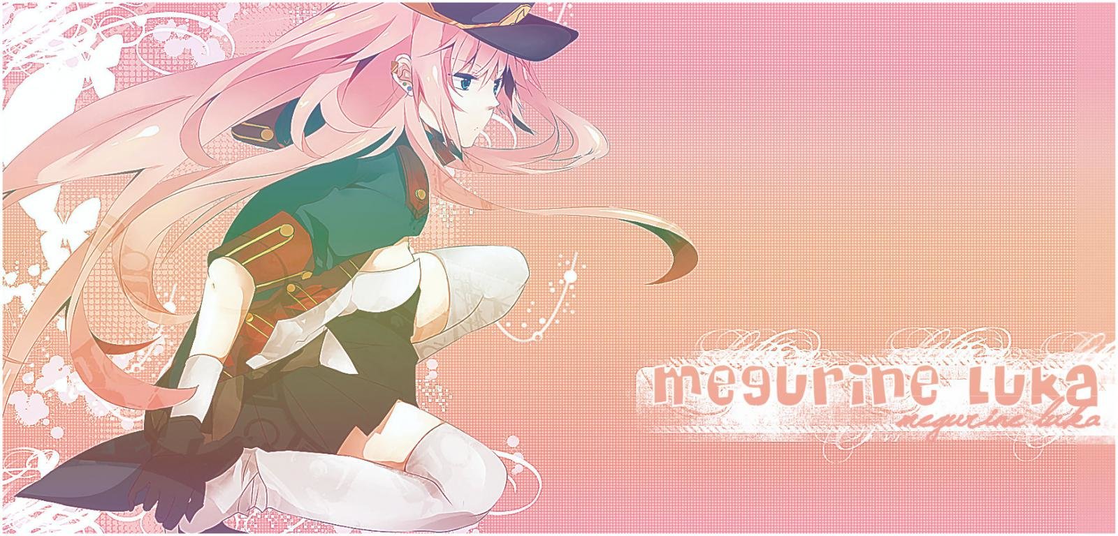 Download hd 1600x768 Luka Megurine PC background ID:6604 for free