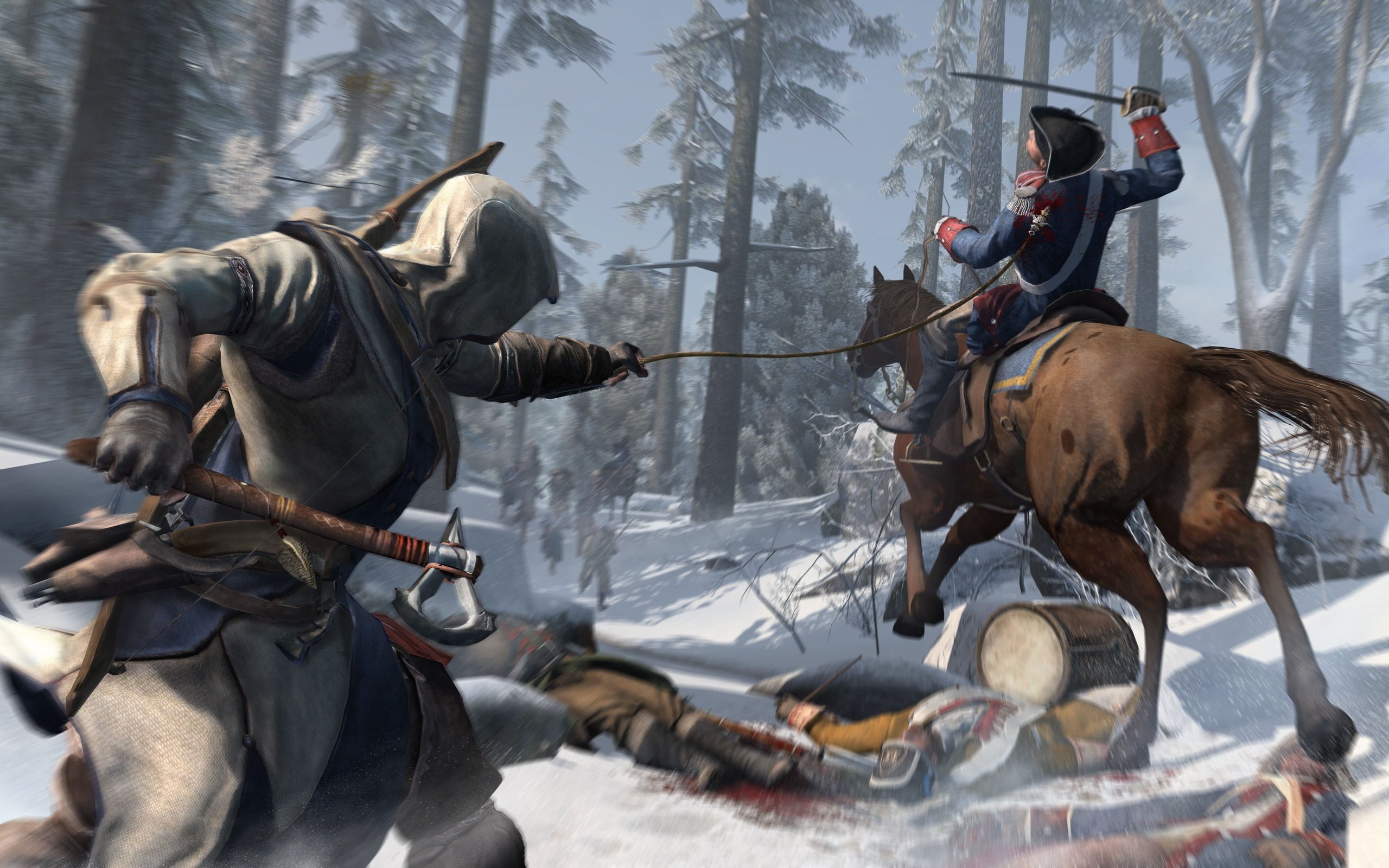 Download hd 2560x1600 Assassin's Creed 3 PC background ID:447233 for free