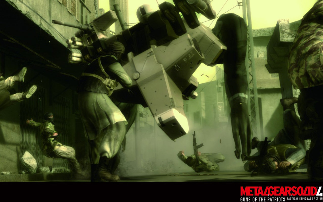 Best Metal Gear Solid 4: Guns Of The Patriots (MGS 4) wallpaper ID:419878 for High Resolution hd 1280x800 desktop
