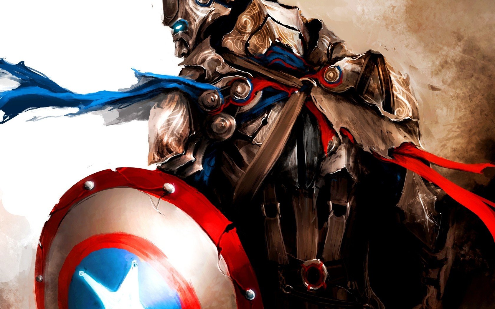 High resolution Captain America (Marvel comics) hd 1680x1050 wallpaper ID:292869 for computer