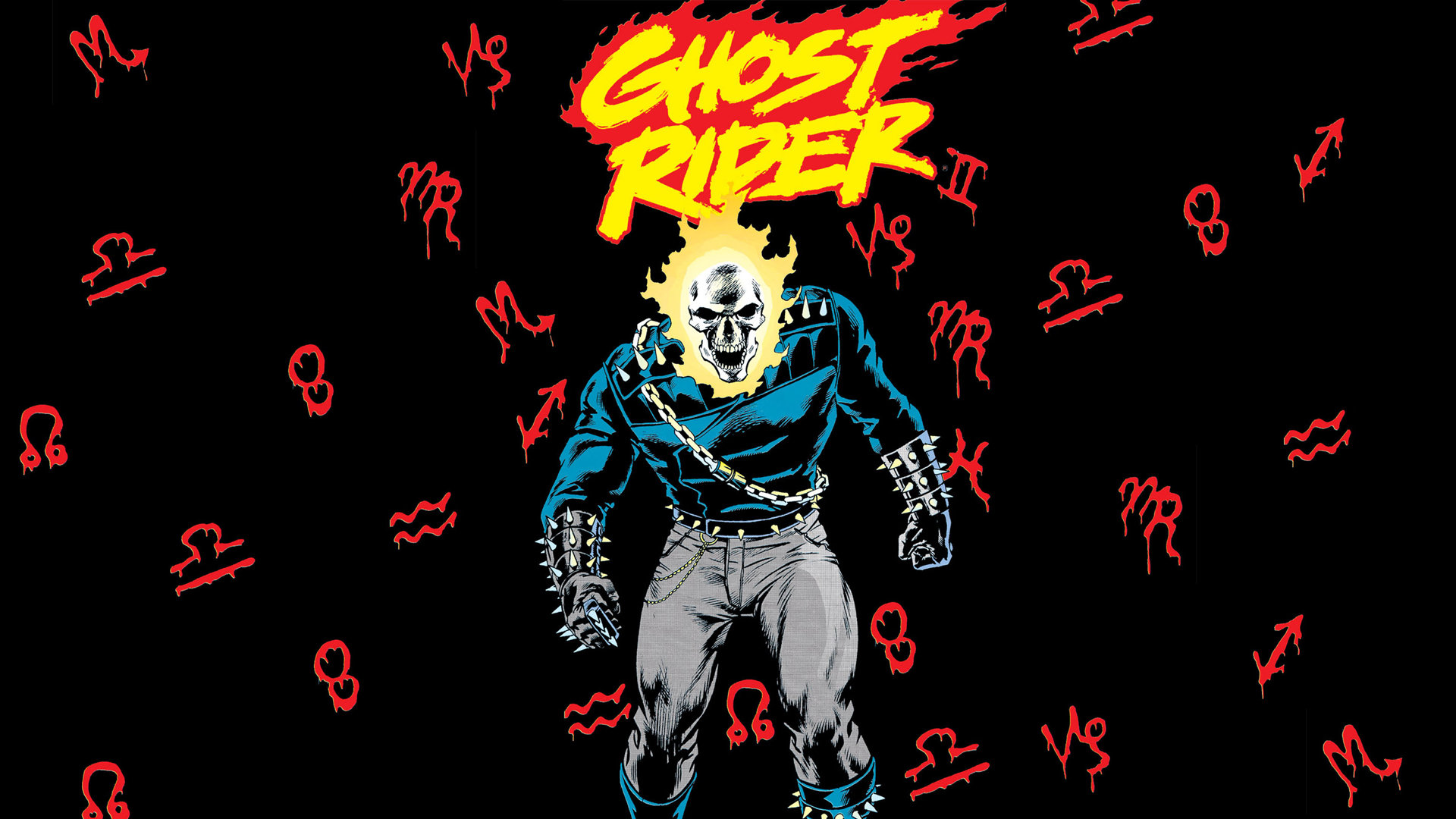 Free Ghost Rider high quality background ID:29457 for 1080p PC