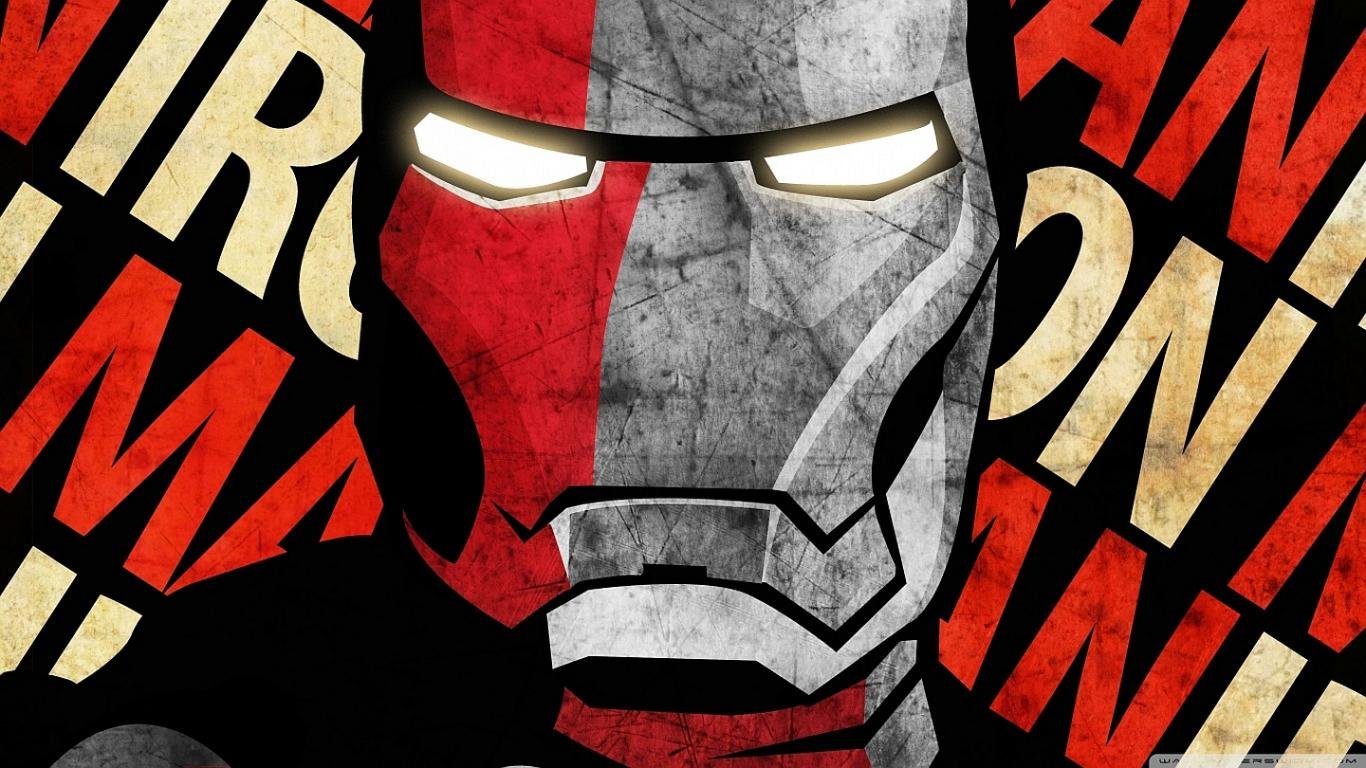 Best Iron Man comics background ID:322709 for High Resolution 1366x768 laptop desktop