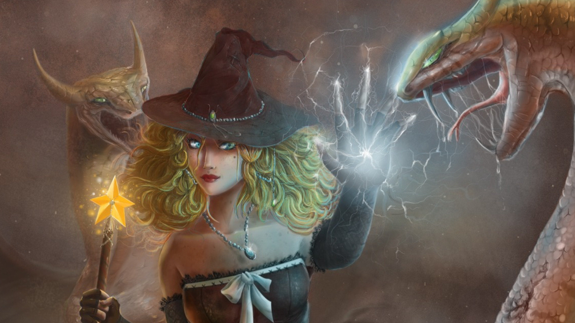 High resolution Witch hd 1080p background ID:410541 for desktop