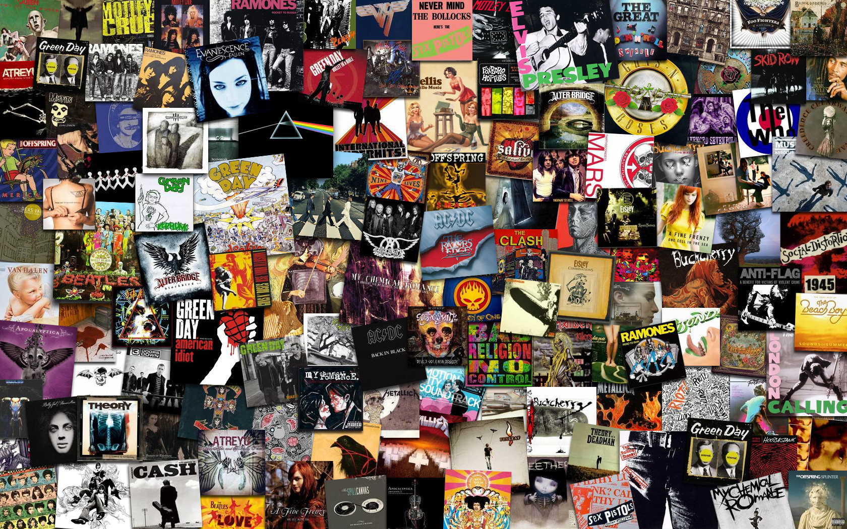 Awesome Music Collage free wallpaper ID:297333 for hd 1680x1050 desktop