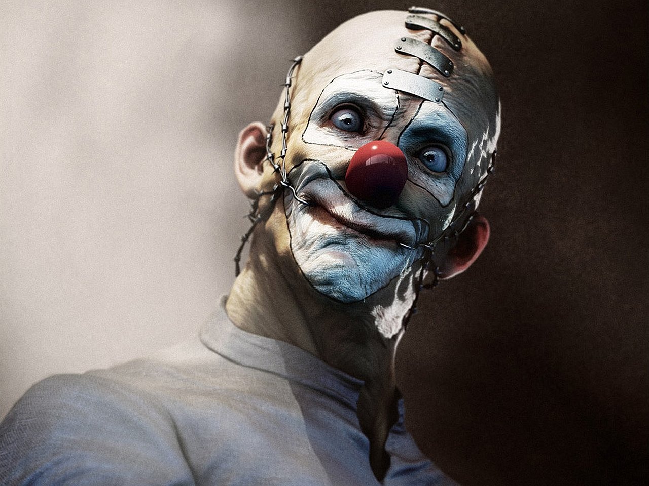 High resolution Scary clown hd 1280x960 background ID:126493 for desktop