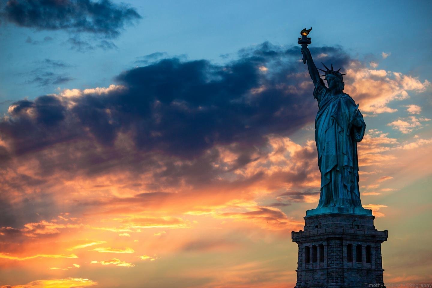 Awesome Statue Of Liberty free background ID:475963 for hd 1440x960 computer