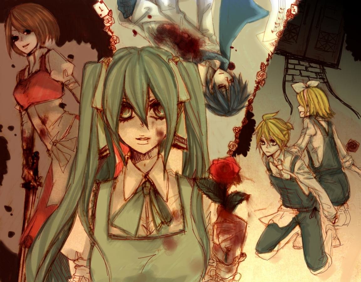 Download hd 1152x900 Vocaloid desktop background ID:1051 for free