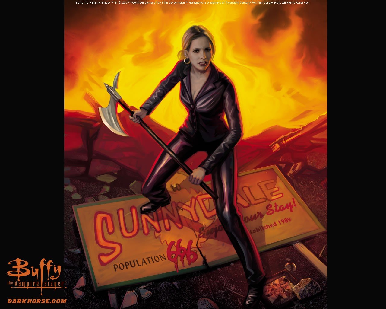 Free download Buffy The Vampire Slayer wallpaper ID:344990 hd 1280x1024 for computer