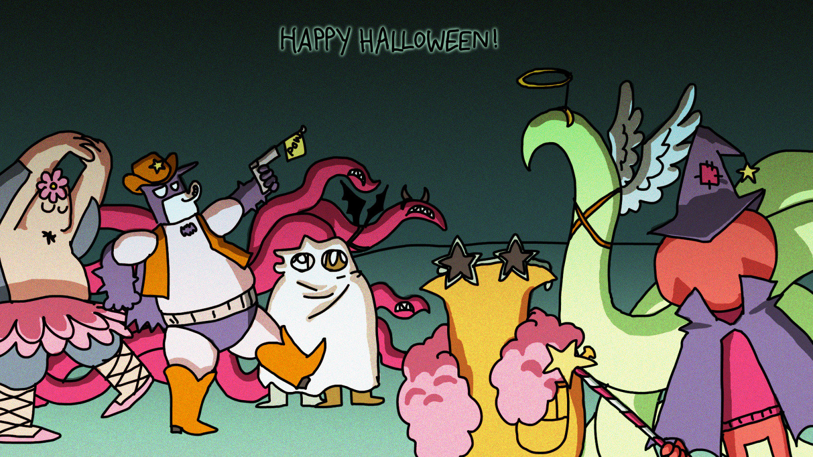 Awesome Halloween free wallpaper ID:401911 for hd 1600x900 desktop