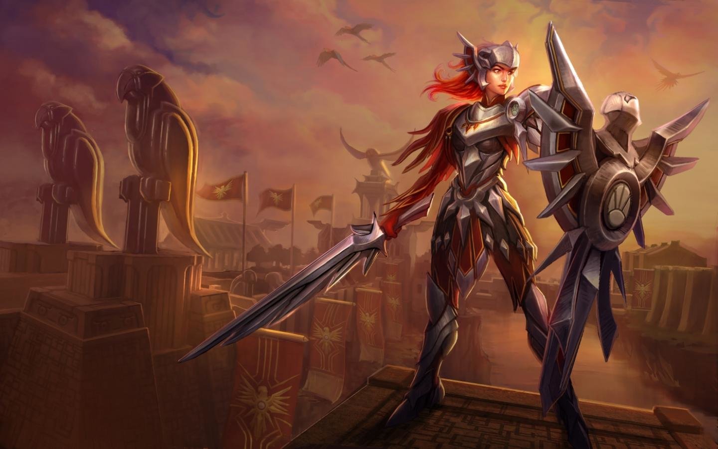 Best Leona (League Of Legends) wallpaper ID:173365 for High Resolution hd 1440x900 PC