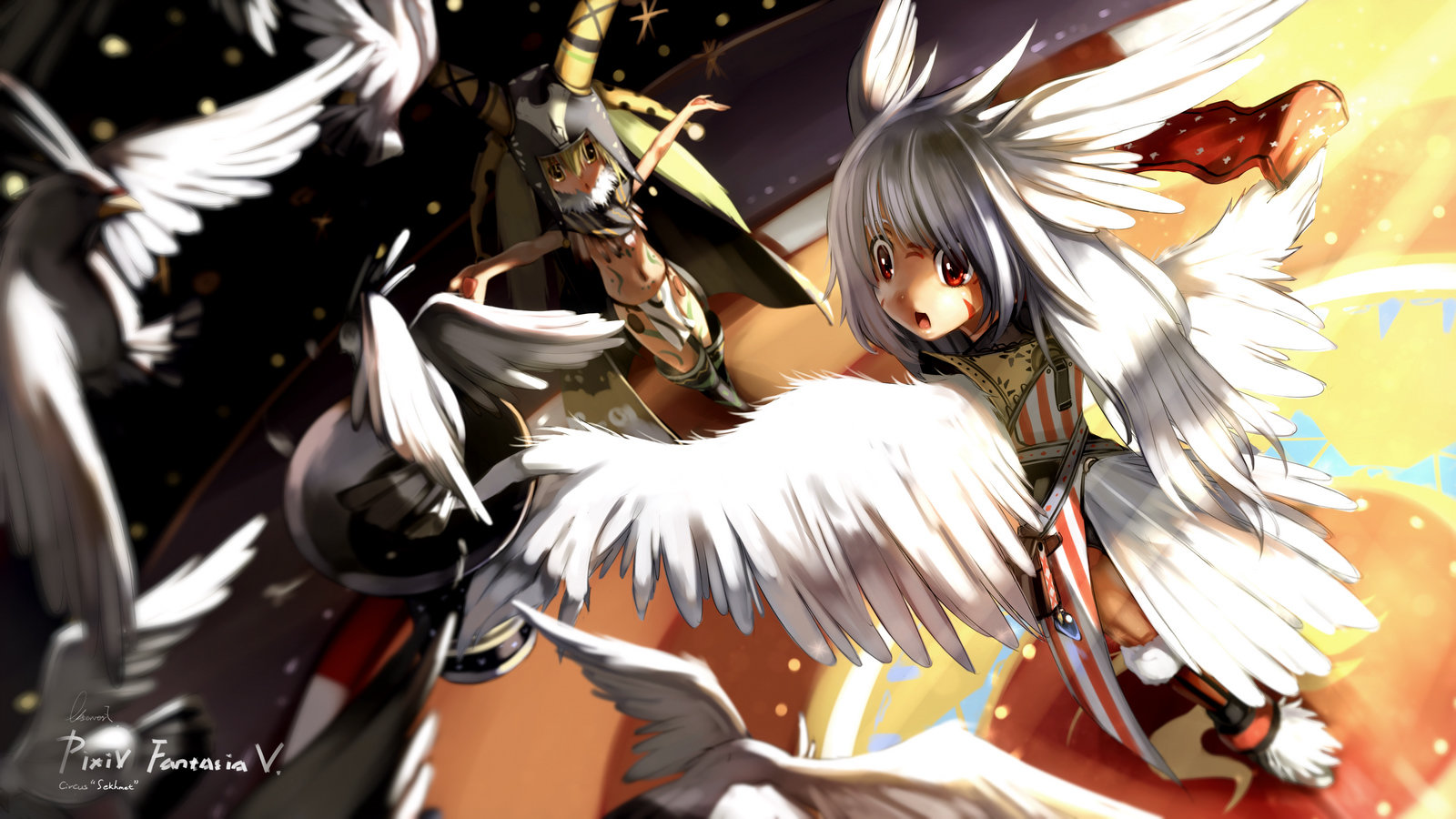 High resolution Pixiv Fantasia hd 1600x900 background ID:56280 for computer