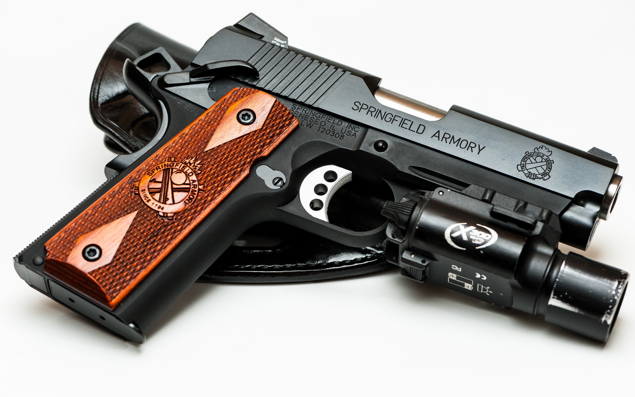 High resolution Springfield Armory 1911 Pistol hd 2560x1600 background ID:213680 for PC