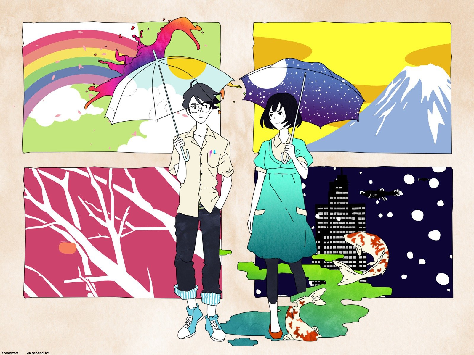 High resolution The Tatami Galaxy hd 1600x1200 background ID:156396 for PC