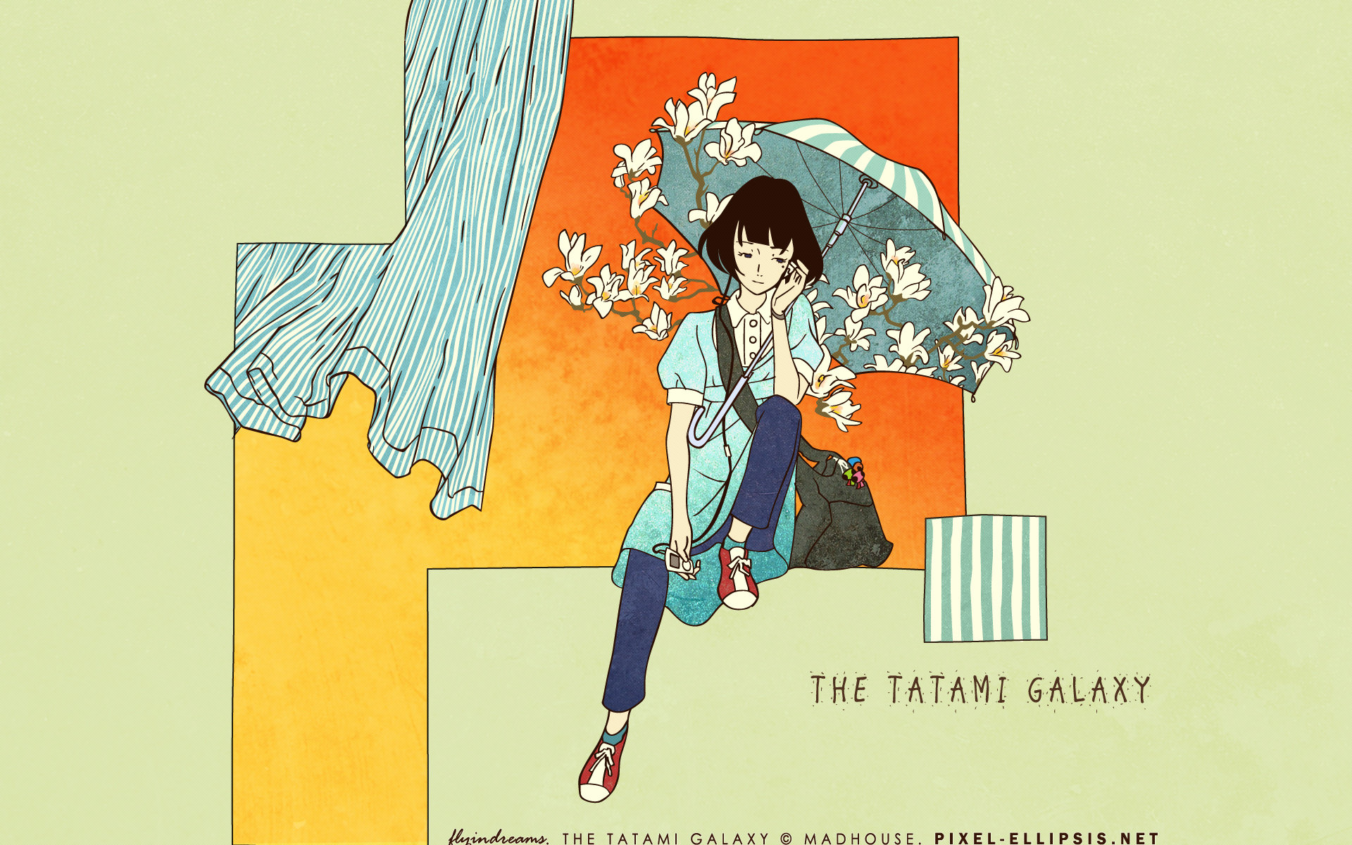 High resolution The Tatami Galaxy hd 1920x1200 background ID:156392 for computer